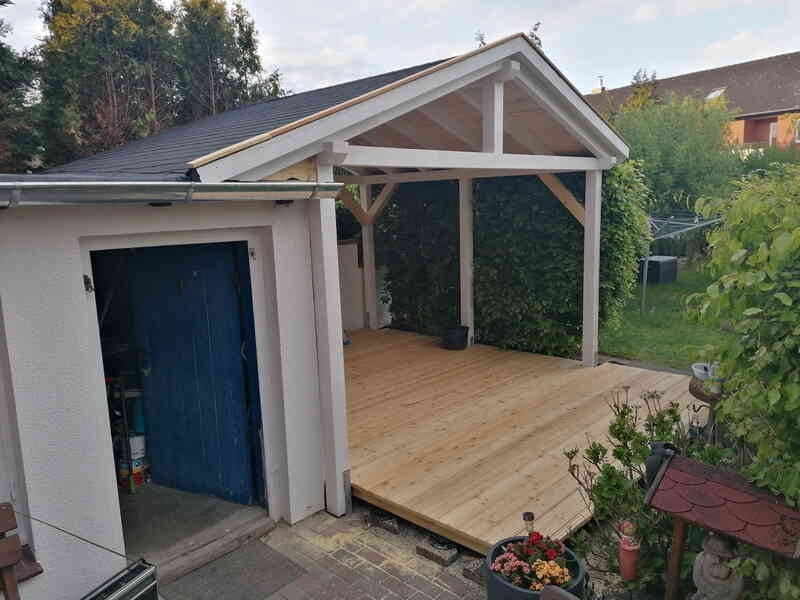 Holzarbeiten Überdächer