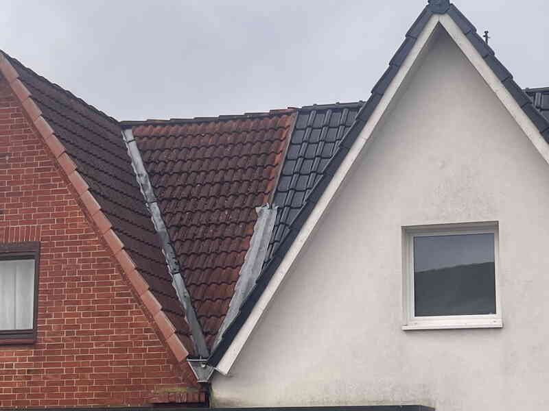 Dachübergang vorher