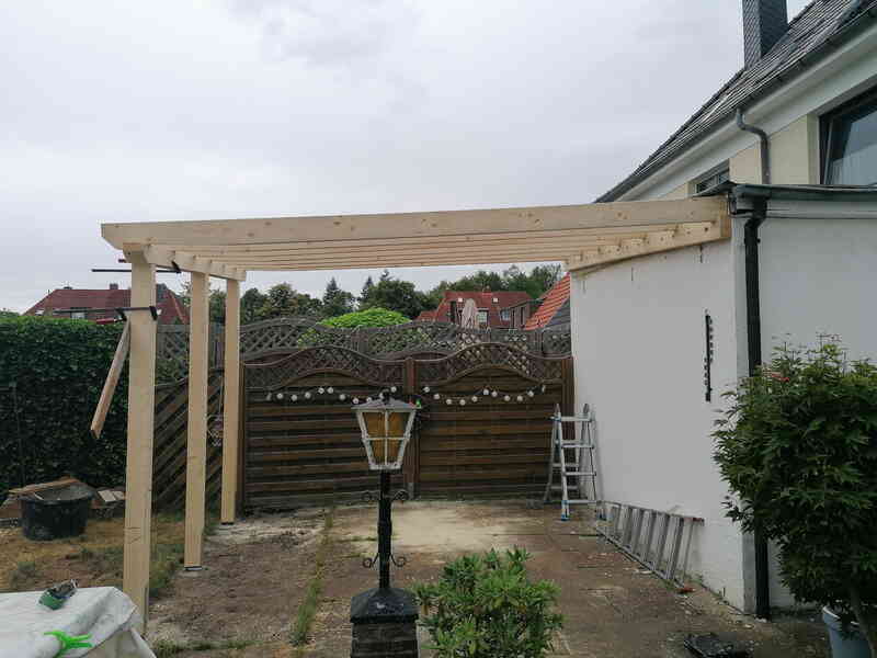 Holzarbeiten Überdächer