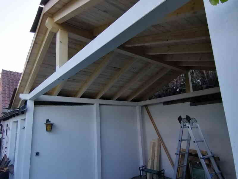 Holzarbeiten Überdächer